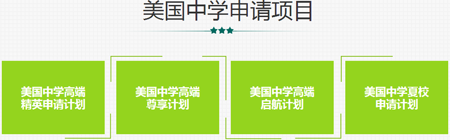 美国中学留学申请项目